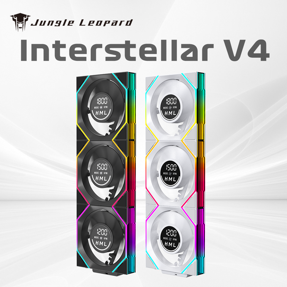Esports Gaming Fan - 120mm ARGB PC Fan with Screen