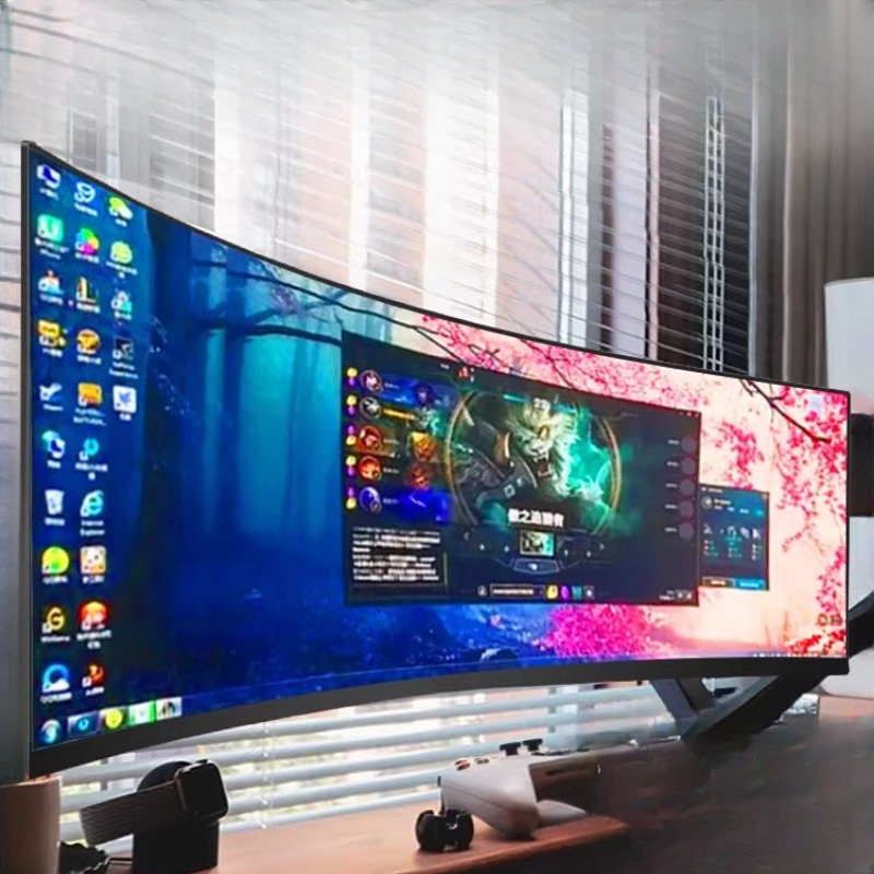 Esports Gaming Monitor - With fish screen monitor 34 inch