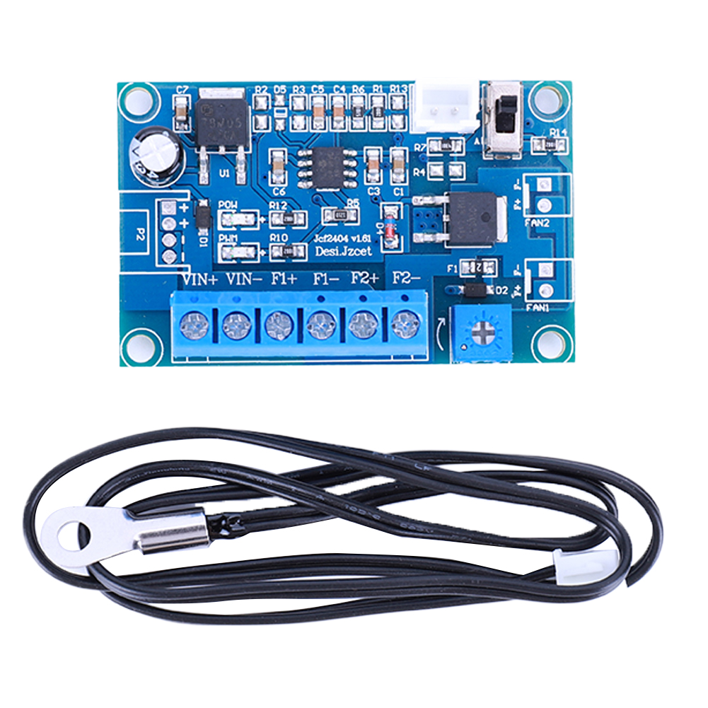 Esports Gaming Fan - DC 12V 24V 4A Fan Temperature