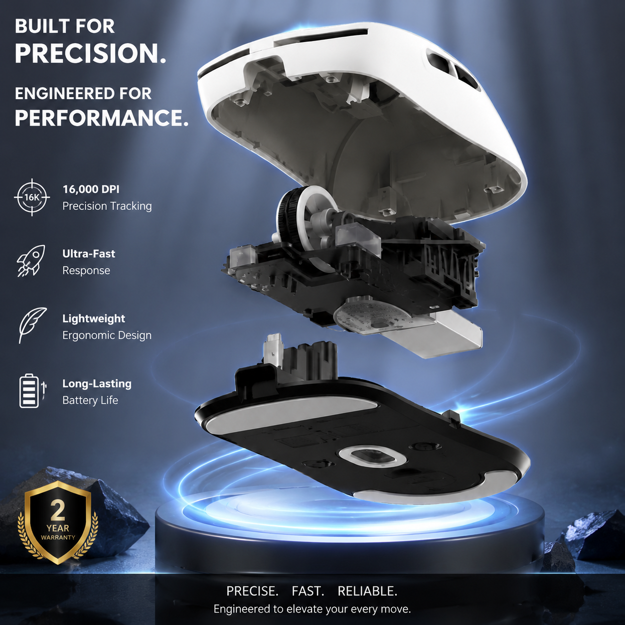 Wireless Ergonomic Design Gami - огляд і ціна Esports Gaming Design