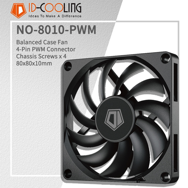 ID-COOLING NO-8010-PWM 80MM PC - огляд і ціна Esports Gaming Fan