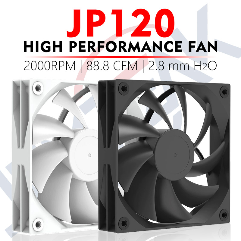 JUMPEAK JP120 120mm Fan 2000RP - огляд і ціна Esports Gaming Fan