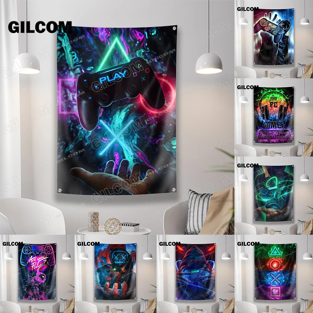 Gaming Room Flag Cool Punk Sty - огляд і ціна Esports Gaming Banner