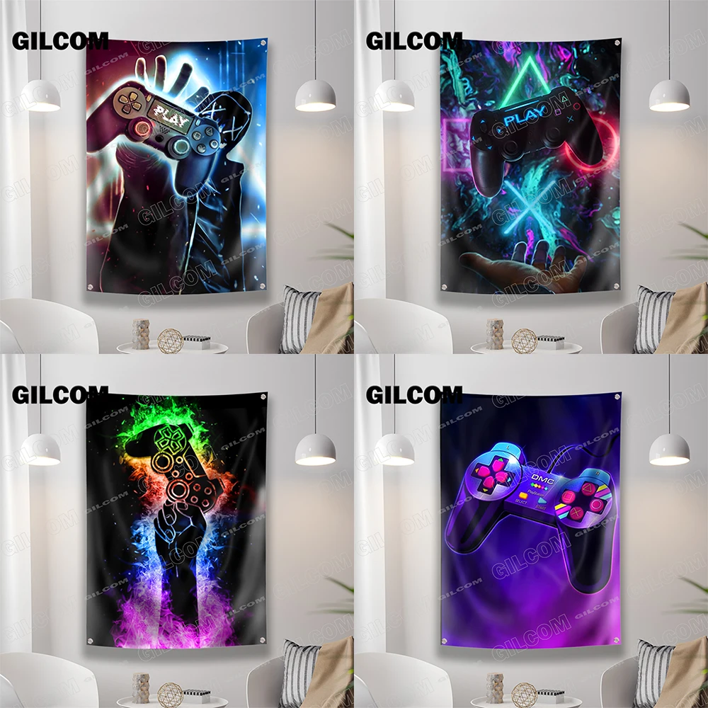 Gaming Room Flag Cool Punk Sty - огляд і ціна Esports Gaming Banner