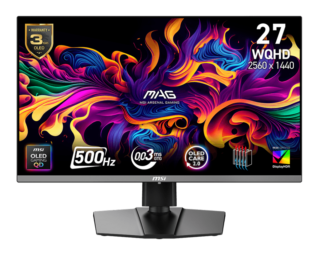 2025  MAG 272QP QD-OLED X50 Mo - огляд і ціна Esports Gaming Monitor