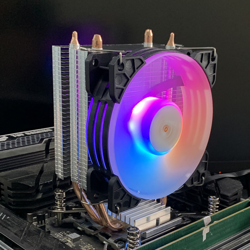 2 Heat Pipes ARGB CPU Cooler T - огляд і ціна Esports Gaming Fan
