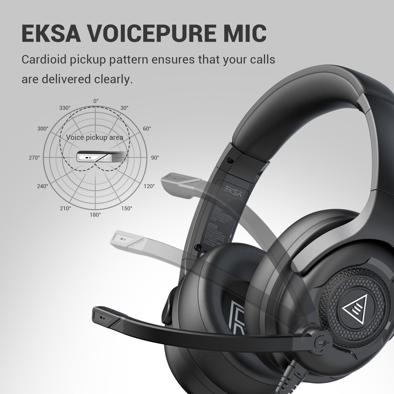 EKSA E4 Wired Headset Gamer 3. - огляд і ціна Esports Gaming Monitor