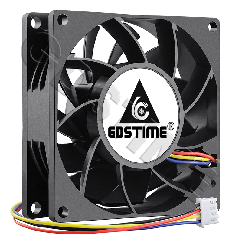 Gdstime DC 5V 12V 24V Fan 80mm - огляд і ціна Esports Gaming Fan