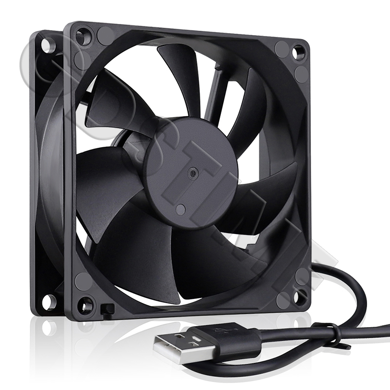 Gdstime DC 5V 12V 24V Fan 80mm - огляд і ціна Esports Gaming Fan