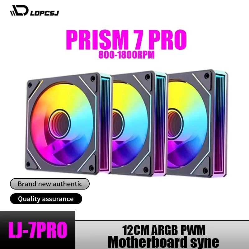 LDPCSJ Prism 7 PRO ARGB PC Cas - огляд і ціна Esports Gaming Fan