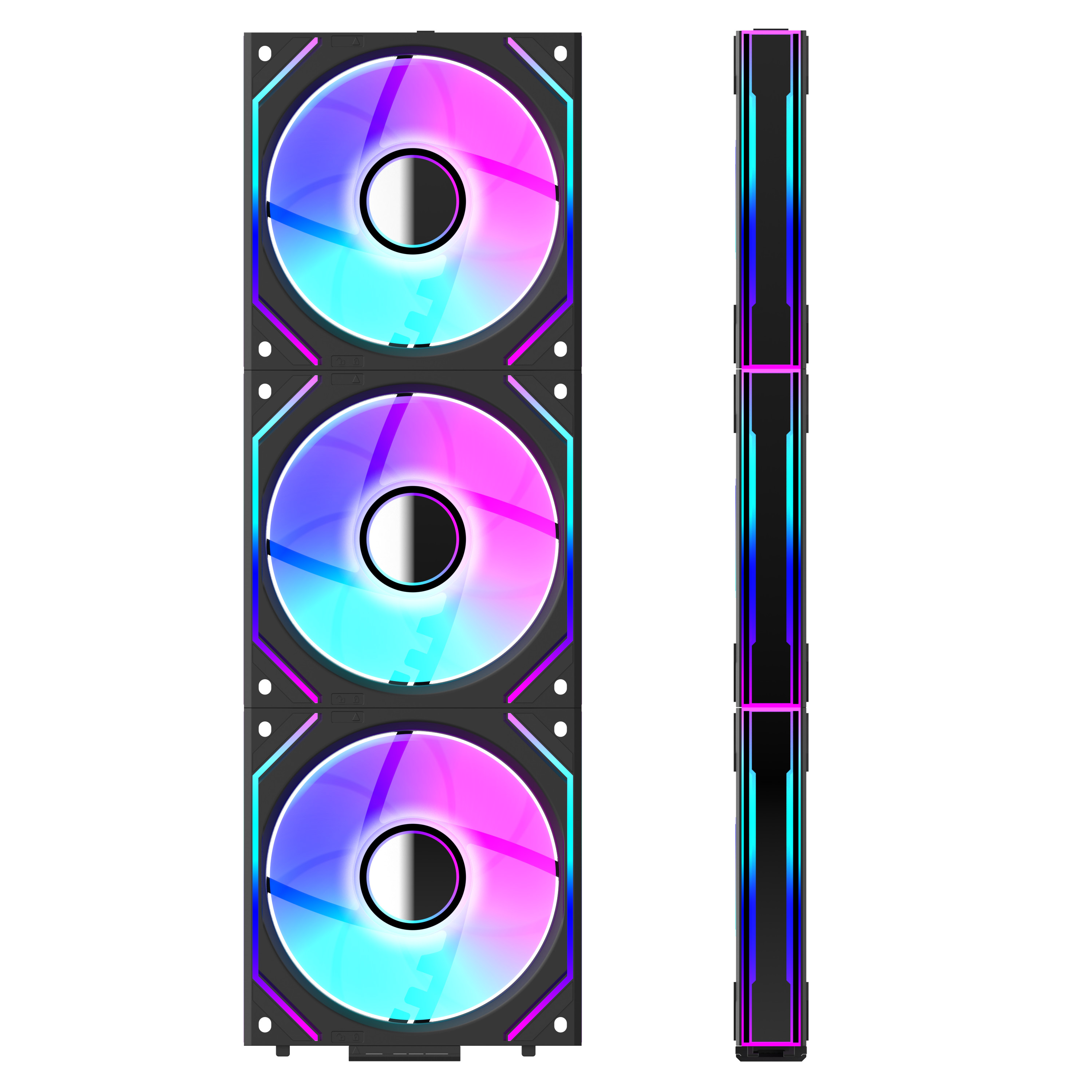 120mm ARGB PC Case Fan with In - огляд і ціна Esports Gaming Fan