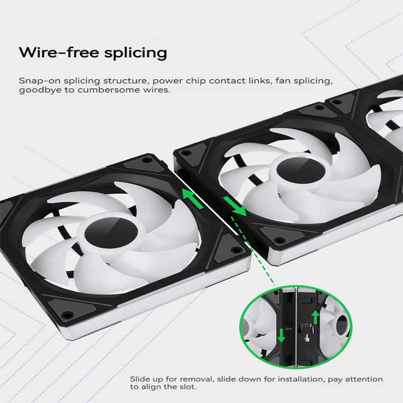 TEUCER JM-1 PC Cooling Case Fa - огляд і ціна Esports Gaming Fan
