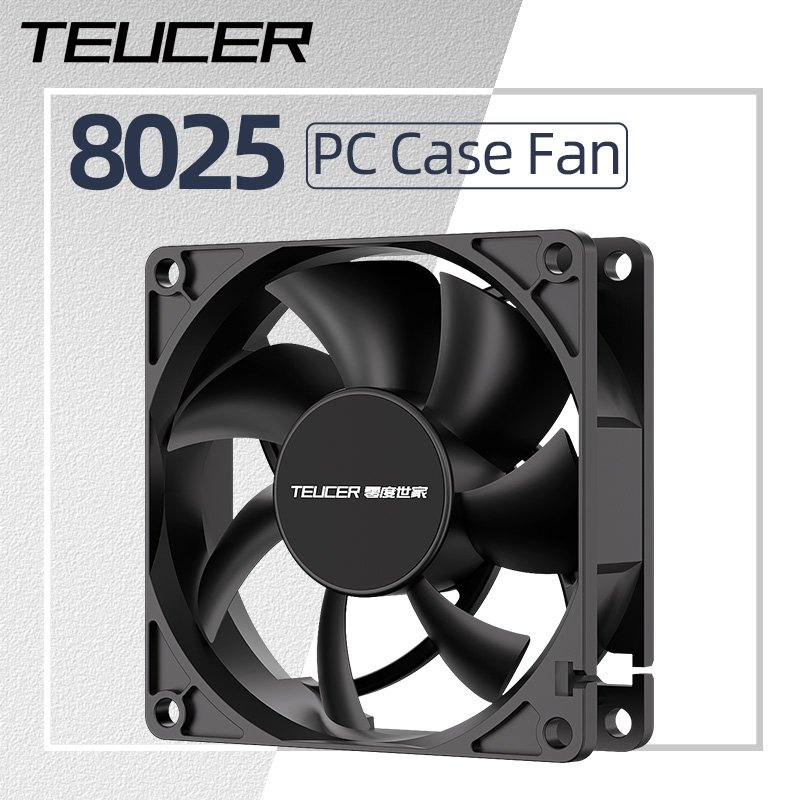 Teucer 8025 PC Case Fan 12V  B - огляд і ціна Esports Gaming Fan