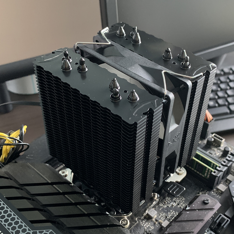 6 Heat Pipes CPU Air Cooler 4  - огляд і ціна Esports Gaming Fan