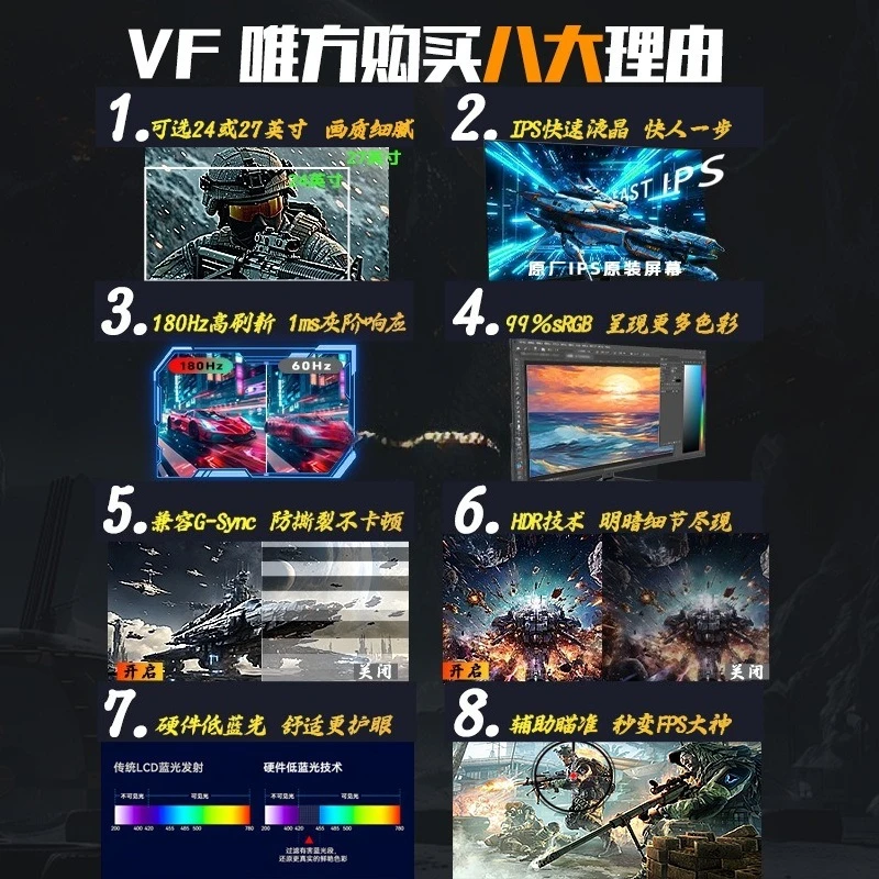 Monitor 27 curved gaming 2K180 - огляд і ціна Gaming Monitor Curved