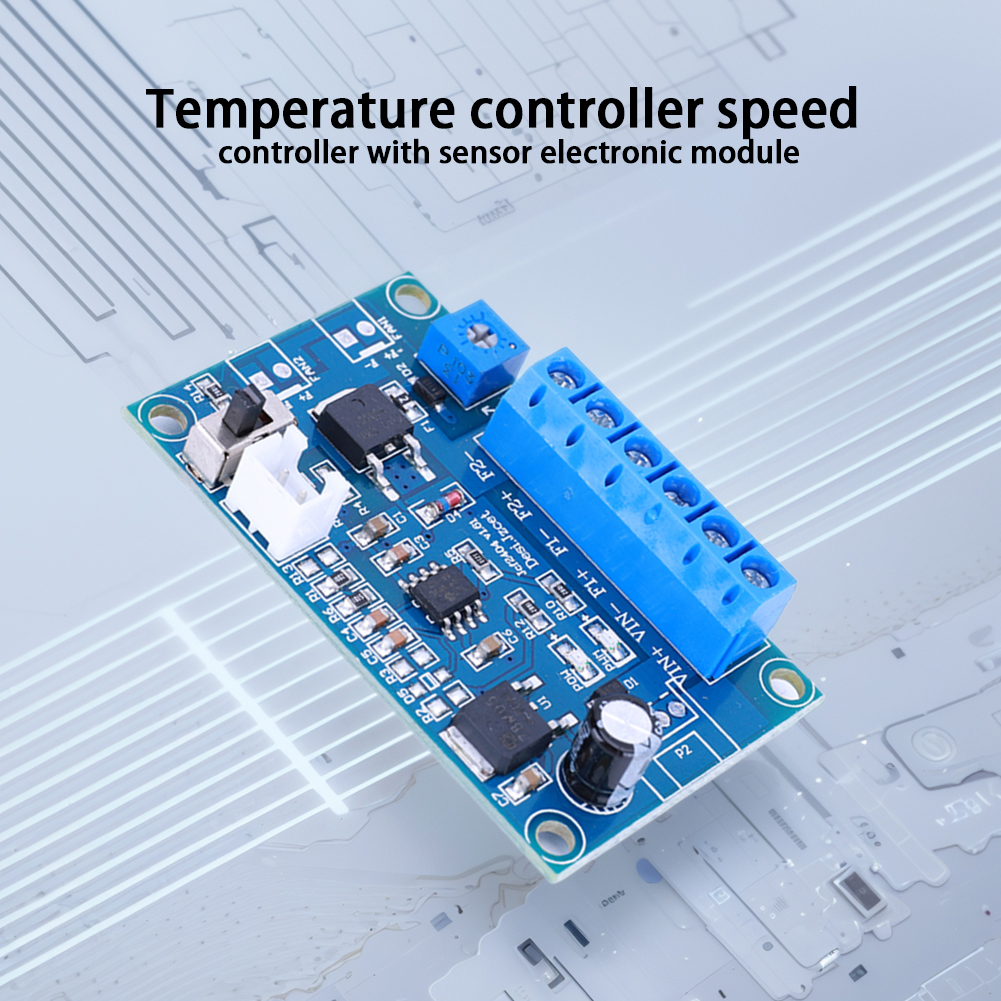 DC 12V 24V 4A Fan Temperature  - огляд і ціна Esports Gaming Fan