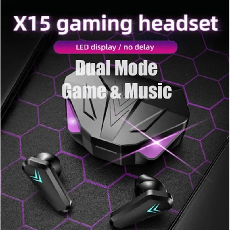 NEW X15 TWS Earphones Bluetoot - огляд і ціна Esports Gaming Monitor