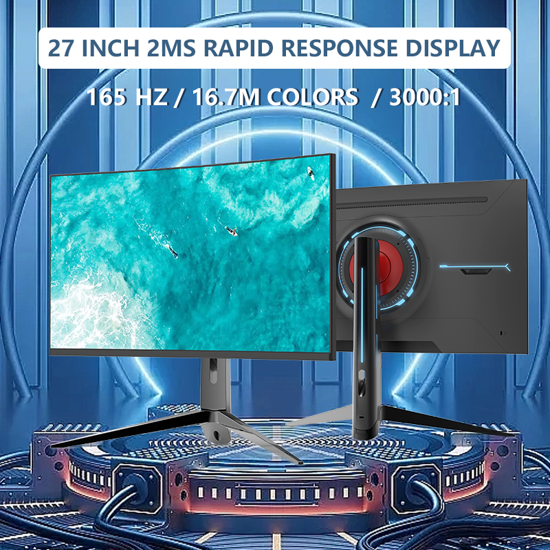 QHD 27 Inch Curved R1800 Gamin - огляд і ціна Gaming Monitor Curved