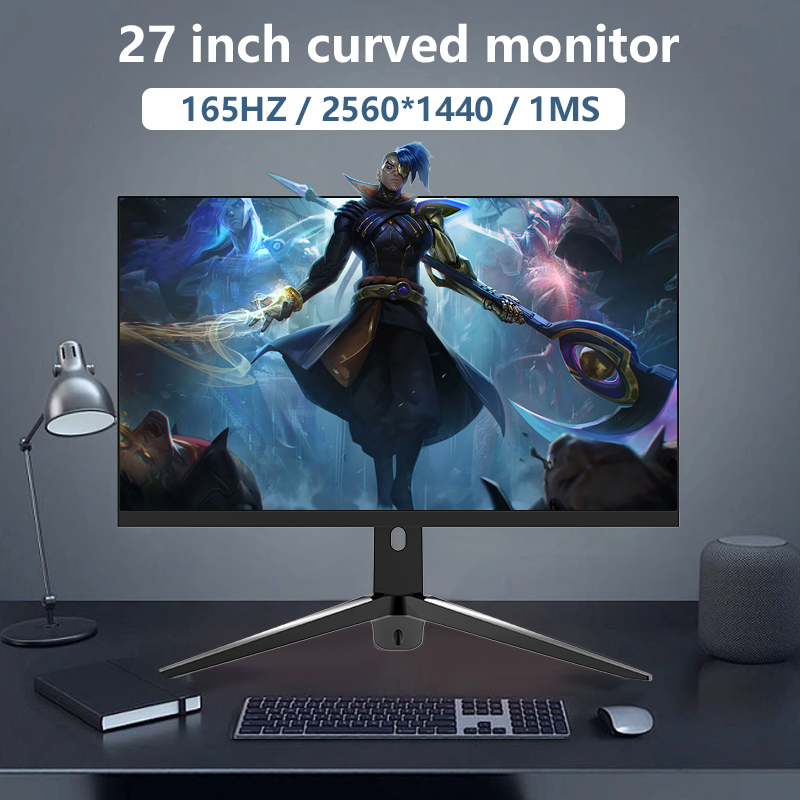 QHD 27 Inch Curved R1800 Gamin - огляд і ціна Gaming Monitor Curved